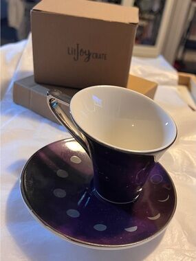 LilJoy Crate Lunar Chronicals Teacup & Saucer